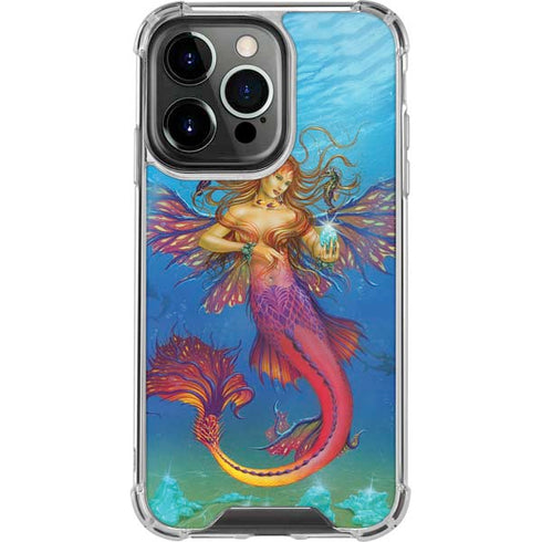 Mermaid Water Fairy by Ed Beard Jr iPhone 15 Pro Clear Case
