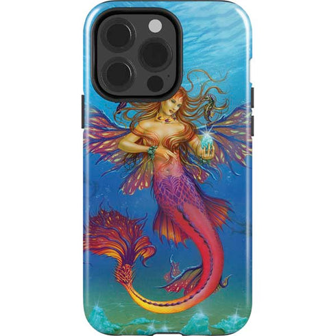 Mermaid Water Fairy by Ed Beard Jr iPhone 15 Pro Impact Case