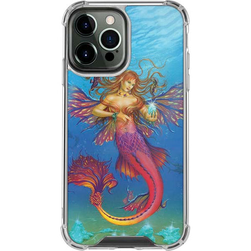 Ed Beard Jr. Mermaid Water Fairy iPhone 14 Pro Max Clear Case