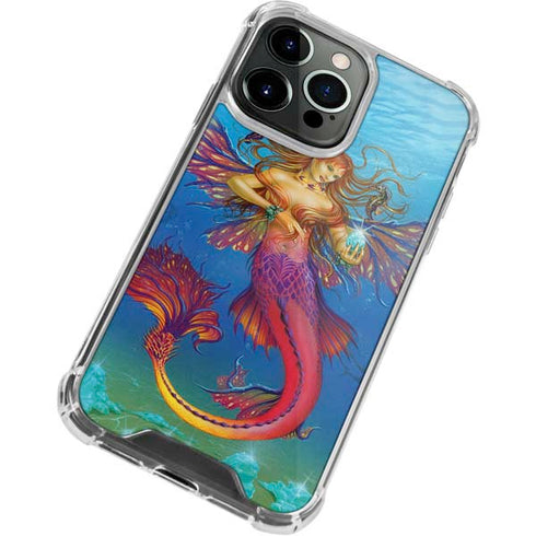 Mermaid Water Fairy by Ed Beard Jr iPhone 15 Pro Max Clear Case