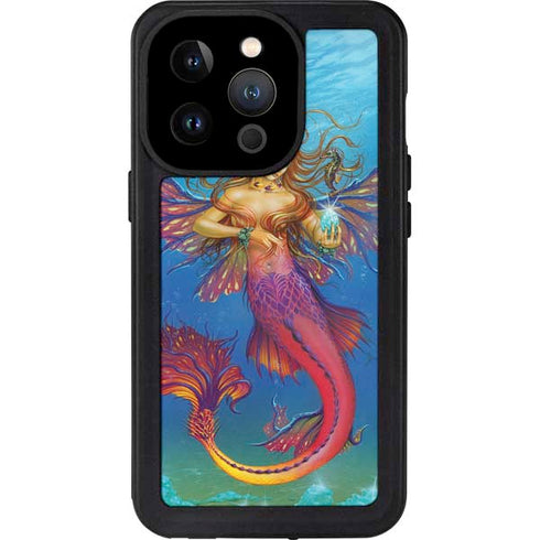 Ed Beard Jr. Mermaid Water Fairy iPhone 14 Pro Waterproof Case