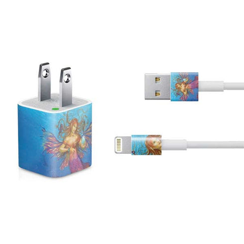 Ed Beard Jr. Mermaid Water Fairy iPhone Charger (5W USB) Skin