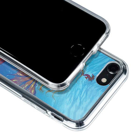 Ed Beard Jr. Mermaid Water Fairy iPhone SE (2nd & 3rd Gen) Clear Case