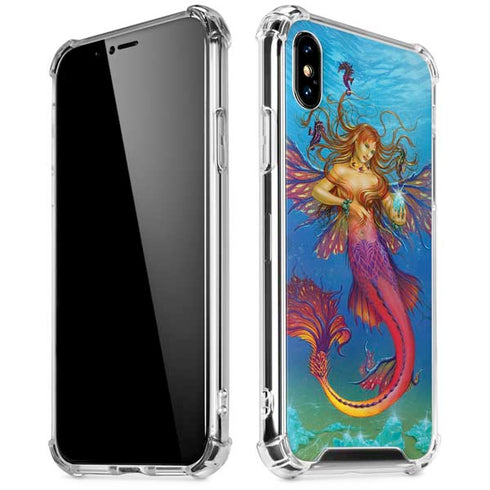 Mermaid Water Fairy by Ed Beard Jr iPhone XS Max Clear Case
