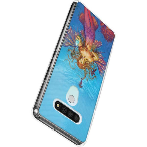 Mermaid Water Fairy by Ed Beard Jr LG Stylo 6 Clear Case