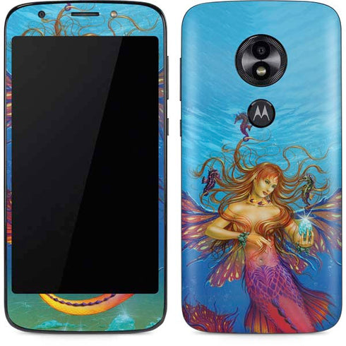 Ed Beard Jr. Mermaid Water Fairy Moto E5 Play Skin