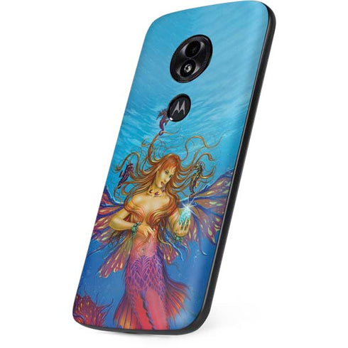 Ed Beard Jr. Mermaid Water Fairy Moto E5 Play Skin