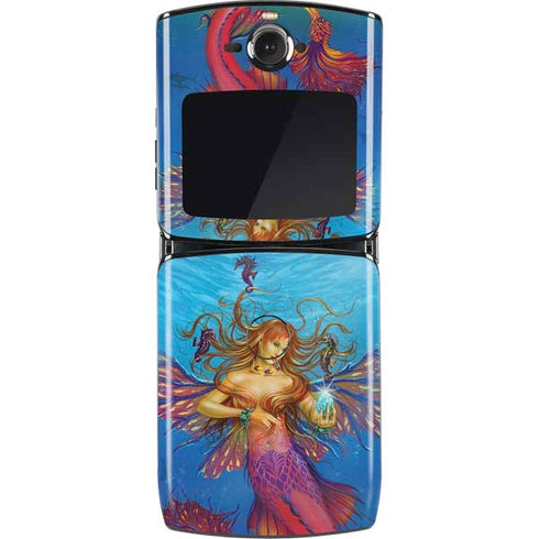 Ed Beard Jr. Mermaid Water Fairy Motorola RAZR Skin