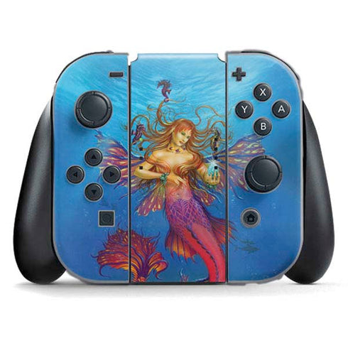 Mermaid Water Fairy by Ed Beard Jr Nintendo Switch (2017-2021) Joy-Con Controller Skin
