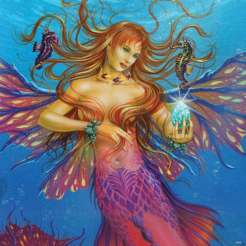 Ed Beard Jr. Mermaid Water Fairy PS4 Slim Skin