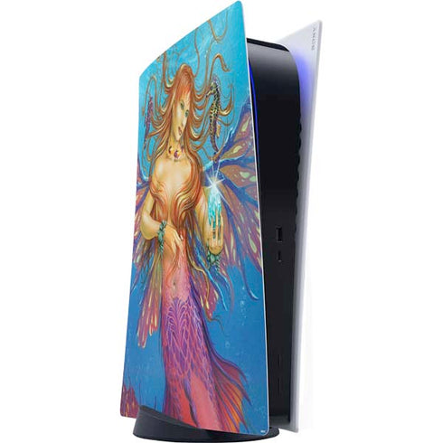 Ed Beard Jr. Mermaid Water Fairy PS5 Digital Edition Console Skin