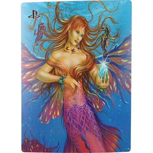 Ed Beard Jr. Mermaid Water Fairy PS5 Digital Edition Console Skin