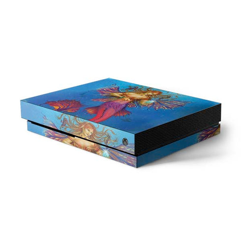 Ed Beard Jr. Mermaid Water Fairy Xbox One X Console Skin