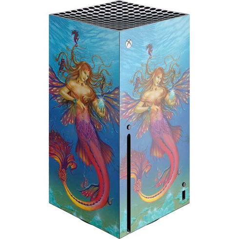 Ed Beard Jr. Mermaid Water Fairy Xbox Series X Console Skin