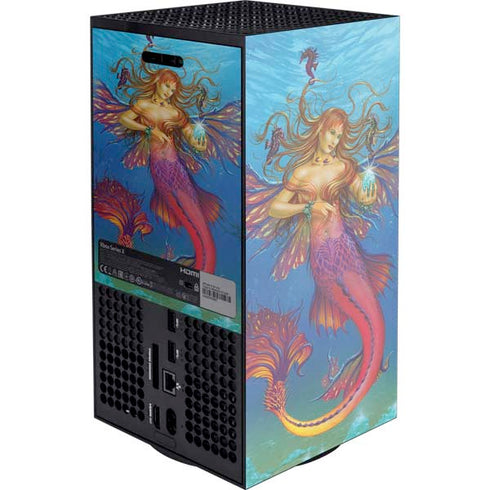 Ed Beard Jr. Mermaid Water Fairy Xbox Series X Console Skin