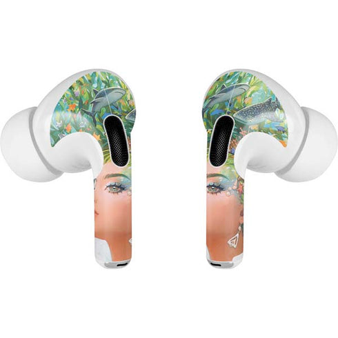 Mermaid with Sea Stars in Her Hair by Ivy Dolamore AirPods Pro 2nd Gen Skin