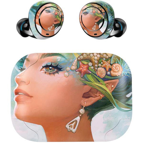 Mermaid with Sea Stars in Her Hair by Ivy Dolamore Amazon Echo Buds Skin