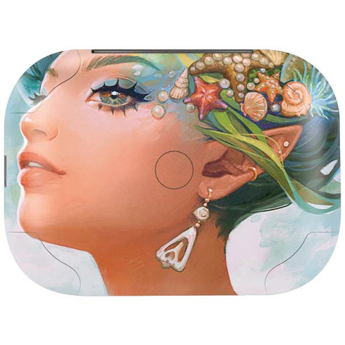 Mermaid with Sea Stars in Her Hair by Ivy Dolamore Amazon Echo Buds Skin