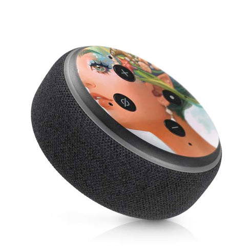 Mermaid with Sea Stars in Her Hair by Ivy Dolamore Amazon Echo Dot Skin