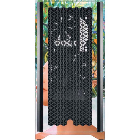 Mermaid with Sea Stars in Her Hair by Ivy Dolamore Corsair 4000D Tempered Glass Mid-Tower ATX Case Skin