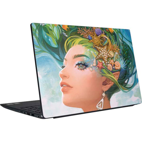 Mermaid with Sea Stars in Her Hair by Ivy Dolamore Dell Vostro Skin
