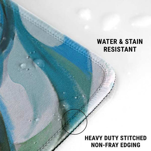 Mermaid with Sea Stars in Her Hair by Ivy Dolamore Gaming Mouse Pad