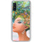 Mermaid with Sea Stars in Her Hair by Ivy Dolamore Galaxy A10e Clear Case