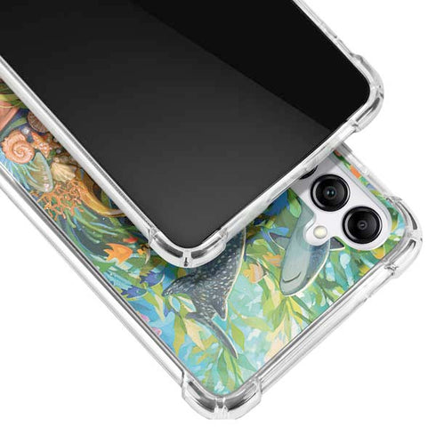 Mermaid with Sea Stars in Her Hair by Ivy Dolamore Galaxy A14 5G Clear Case