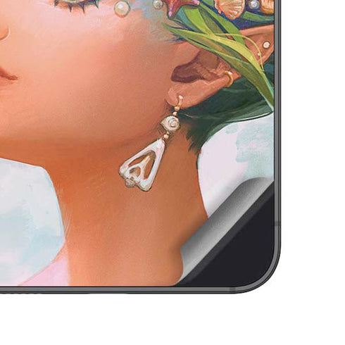 Mermaid with Sea Stars in Her Hair by Ivy Dolamore Galaxy A14 5G Skin