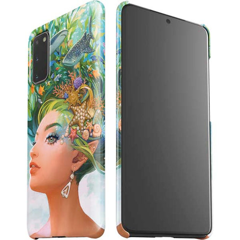 Mermaid with Sea Stars in Her Hair by Ivy Dolamore Galaxy S20 Lite Case