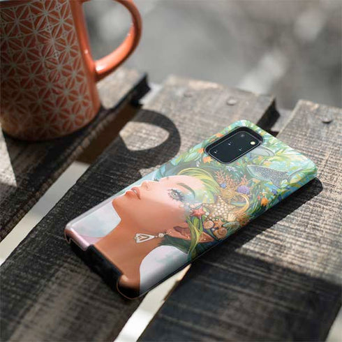 Mermaid with Sea Stars in Her Hair by Ivy Dolamore Galaxy S20 Plus Pro Case