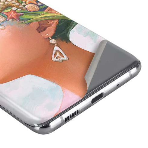 Mermaid with Sea Stars in Her Hair by Ivy Dolamore Galaxy S20 Skin