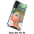 Mermaid with Sea Stars in Her Hair by Ivy Dolamore Galaxy S21 Plus 5G Clear Case