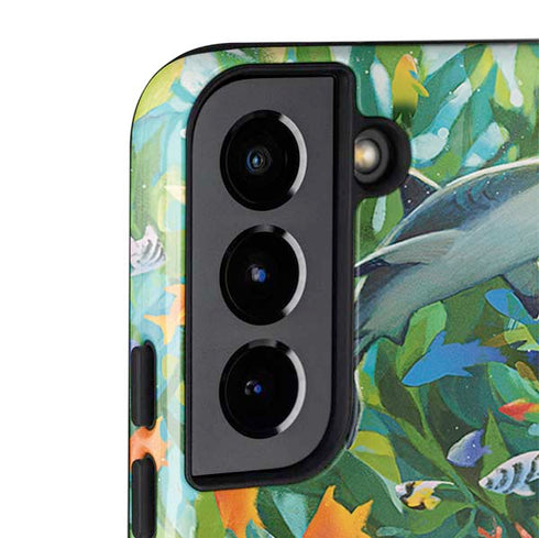 Mermaid with Sea Stars in Her Hair by Ivy Dolamore Galaxy S22 Plus Pro Case