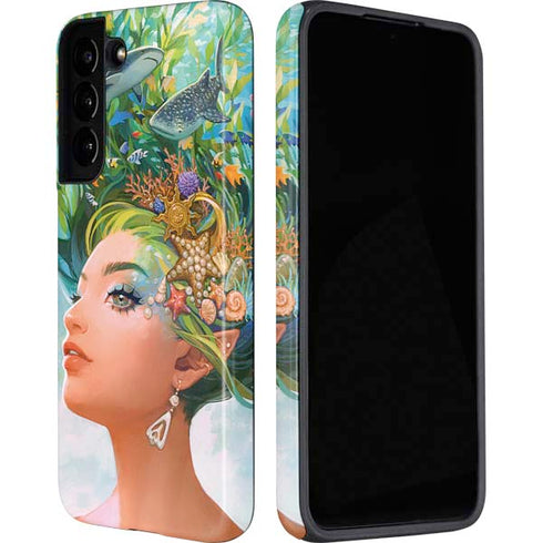 Mermaid with Sea Stars in Her Hair by Ivy Dolamore Galaxy S22 Pro Case