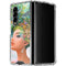 Mermaid with Sea Stars in Her Hair by Ivy Dolamore Galaxy Z Fold4 5G Clear Case