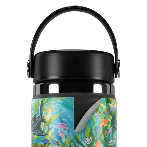 Mermaid with Sea Stars in Her Hair by Ivy Dolamore Hydro Flask 20oz Wide Mouth Skin