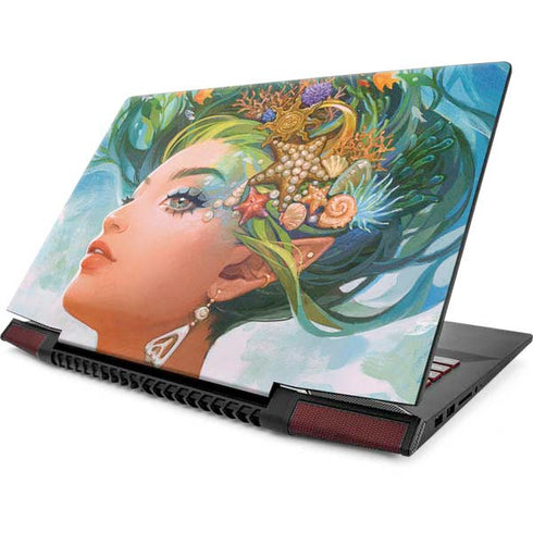 Mermaid with Sea Stars in Her Hair by Ivy Dolamore Lenovo IdeaPad Skin