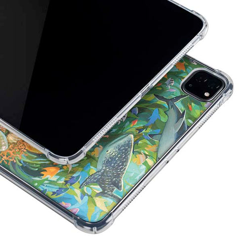 Mermaid with Sea Stars in Her Hair by Ivy Dolamore iPad Pro 12.9in (2020) Clear Case