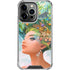 Mermaid with Sea Stars in Her Hair by Ivy Dolamore iPhone 13 Pro Clear Case