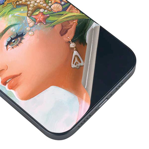 Mermaid with Sea Stars in Her Hair by Ivy Dolamore iPhone 13 Skin