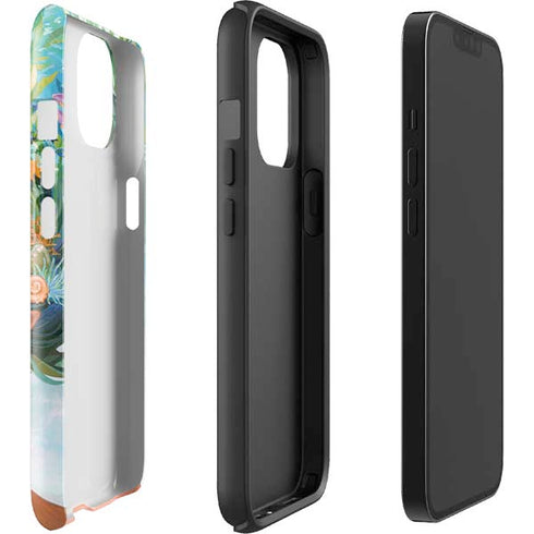 Mermaid with Sea Stars in Her Hair by Ivy Dolamore iPhone 15 Impact Case