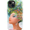 Mermaid with Sea Stars in Her Hair by Ivy Dolamore iPhone 14 Plus Impact Case