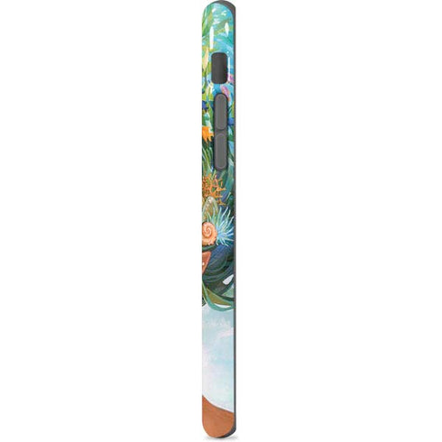 Mermaid with Sea Stars in Her Hair by Ivy Dolamore iPhone 8 Pro Case