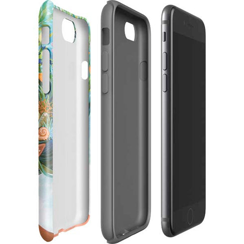 Mermaid with Sea Stars in Her Hair by Ivy Dolamore iPhone SE (2nd & 3rd Gen) Pro Case