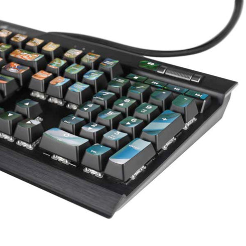 Mermaid with Sea Stars in Her Hair by Ivy Dolamore K95 RGB PLATINUM Mechanical Gaming Keyboard Skin