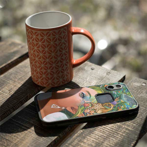 Mermaid with Sea Stars in Her Hair by Ivy Dolamore LifeProof Fre iPhone Skin