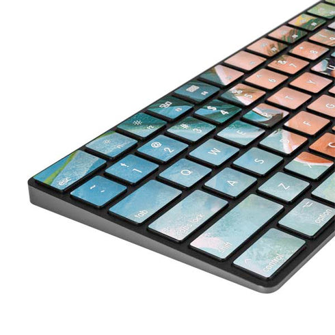 Mermaid with Sea Stars in Her Hair by Ivy Dolamore Magic Keyboard with Numeric Keypad Skin
