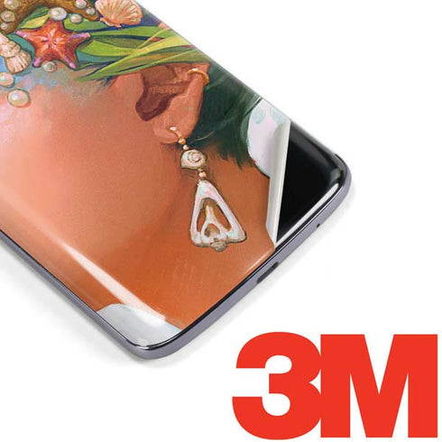 Mermaid with Sea Stars in Her Hair by Ivy Dolamore Moto E5 Plus Skin
