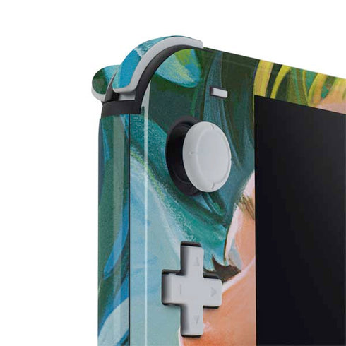 Mermaid with Sea Stars in Her Hair by Ivy Dolamore Nintendo Switch Lite Skin